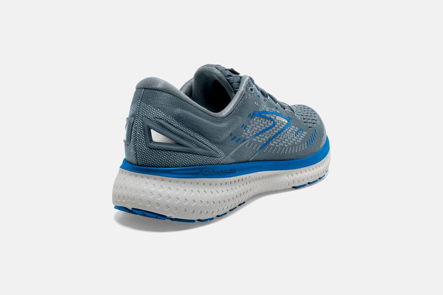 Brooks Glycerin 19 Road Running Shoes - Mens - Grey/Blue - IB2037614